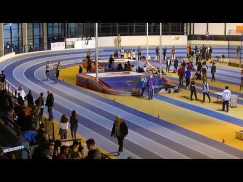400m – Finale 6 – JUM – Championnat Régionaux Indoor 14/01/2017 – Eaubonne