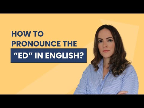 How to pronounce the "ED" in English - CORRECTLY! Live Lesson with Renata and MC