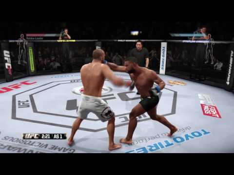 UFC 201 ROBBIE LAWLER VS TYRON WOODLEY PPV SIMULATION PS4