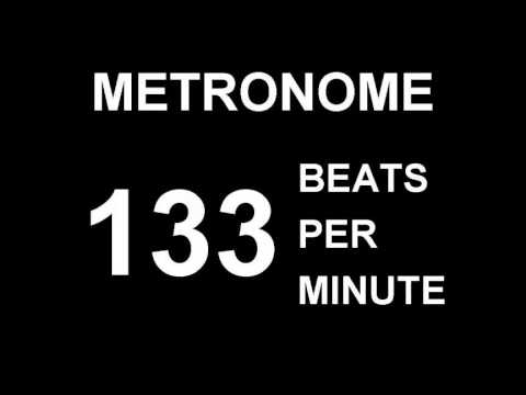 METRONOME 133 BPM (BEATS PER MINUTE)