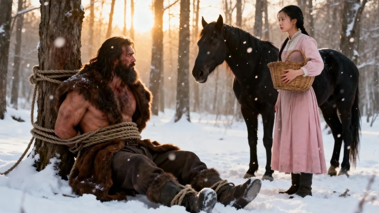  Chinese Widow Saved A Mountain Man Tied To A Tree – He Gave Her A Hidden Kingdom In Return