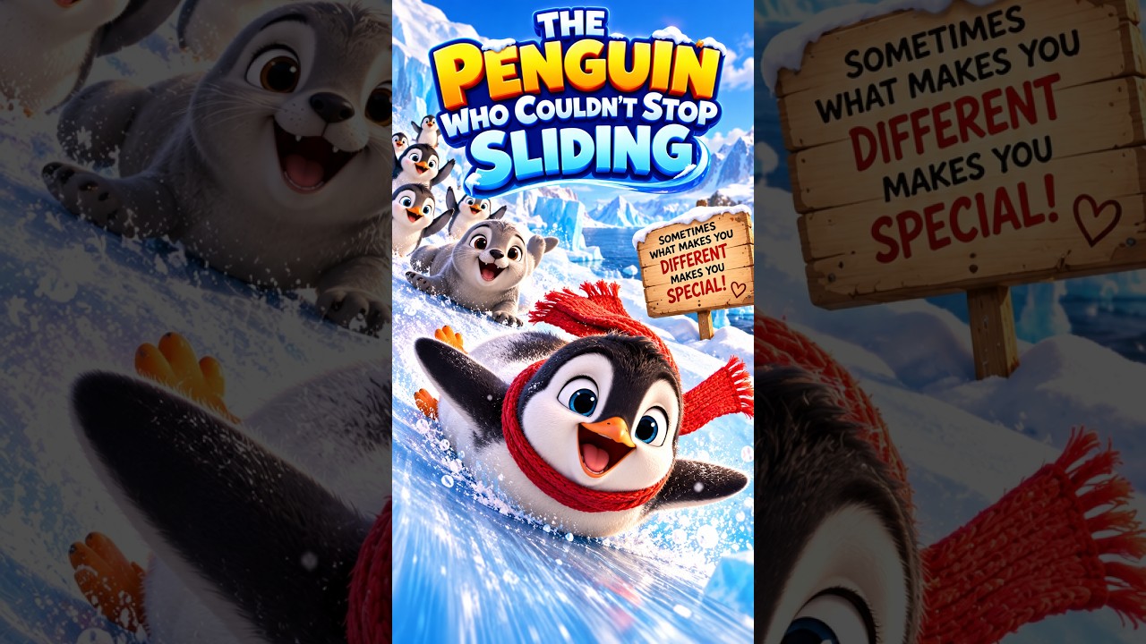 Parenting FAIL Penguin - 3D Animated Advertisement