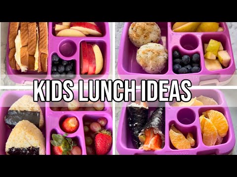 ???? 15 Min Kids School Lunch Ideas - QUICK Bento Boxes for Back to School Bentgo | Rack of Lam