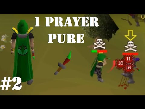 1 Prayer Low Level DDS Pking #2 - OSRS Bounty Hunter