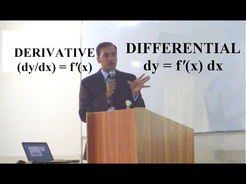 Differential vs Derivatives