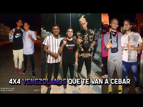 4X4 VENEZOLANOS QUE TE VAN A CEBAR | Freestyle y Rap SJM - San Juan De los Morros