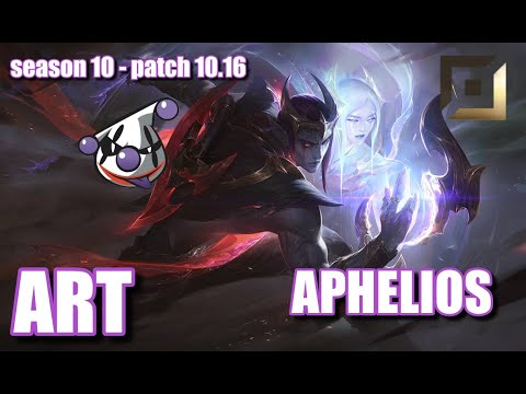 【韓国サーバー/GM】RJ Art アフェリオス(Aphelios) VS JDG Kanavi ジン(Jhin) BOT - Patch10.16 KR Ranked【LoL】