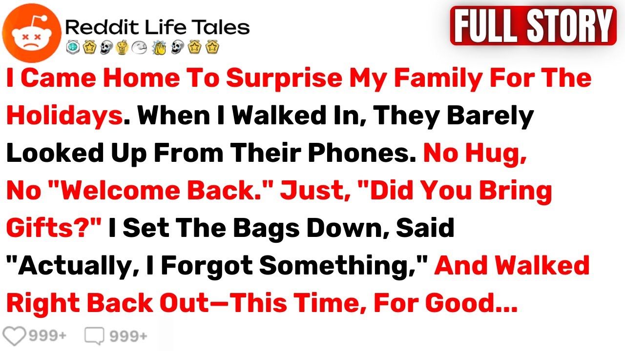I Came Home To Surprise My Family For The Holidays. When I Walked In, They... - Best Reddit Stories