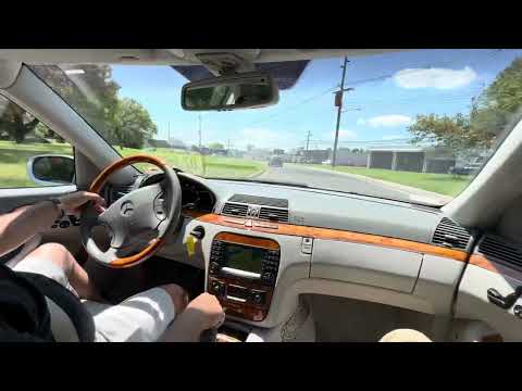 Test drive in our 2004 Mercedes Benz S430 4MATIC with 50k miles