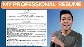 How I Write My Resume as a Recruiter