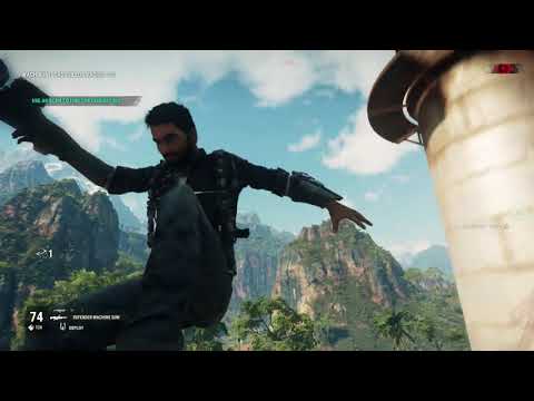 Just Cause 4 Use Defender Machine Gun Defeat Chopper