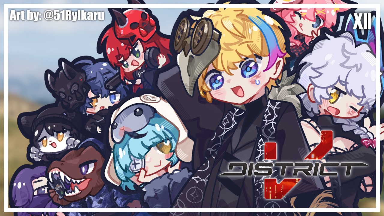 [GTAV #DistrictV] Louis Cielo's: "My sister is engaged to a demon prince now im ok??" #12【NIJISANJI】