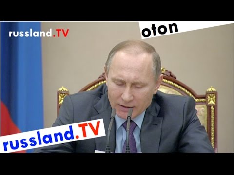 Putin auf deutsch zur Korruption [Video]
