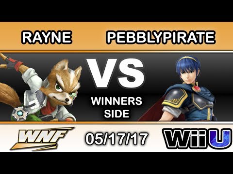 WNF 2.2 - Rayne (Fox) Vs. PebblyPirate (Marth) Winners Side - Smash Wii U