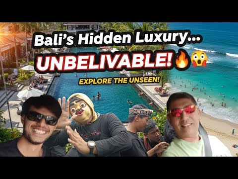 Bali Day 2 luxury vibes 😳 malls, beaches & white rock madness! 🌴✨ #bali #vlog #travel