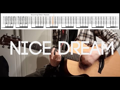 Radiohead - (Nice Dream) - Guitar Cover With TABS