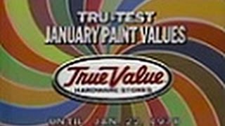 True Value Hardware Stores - Tru-Test January Paint Value Days (Commercial, 1978)