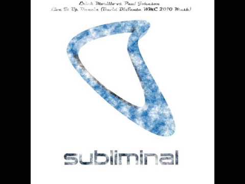 Erick Morillo vs Paul Johnson - Live It Up Dancin (David DiSante WMC 2010 Mash)