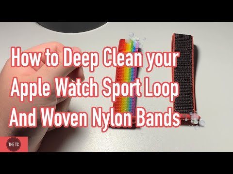 How to Deep Clean Apple Watch Sport Loop and Woven...