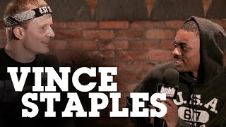 Vince Staples Talks Corny Rappers Who Hide Behind Drugs & Money With Damon Campbell