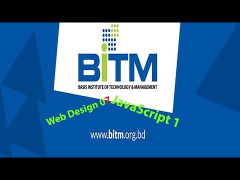 Javascript Bangla Tutorial Course Plan 1