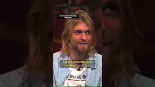 Kurt Cobain on the song “Rape Me” #nirvana #shorts