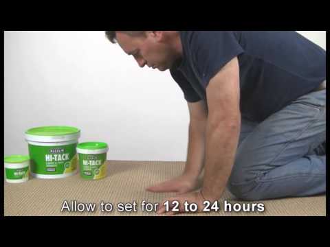 How to bond carpets, vinyl tiles and flooring _ Alcolin Hi-Tack
