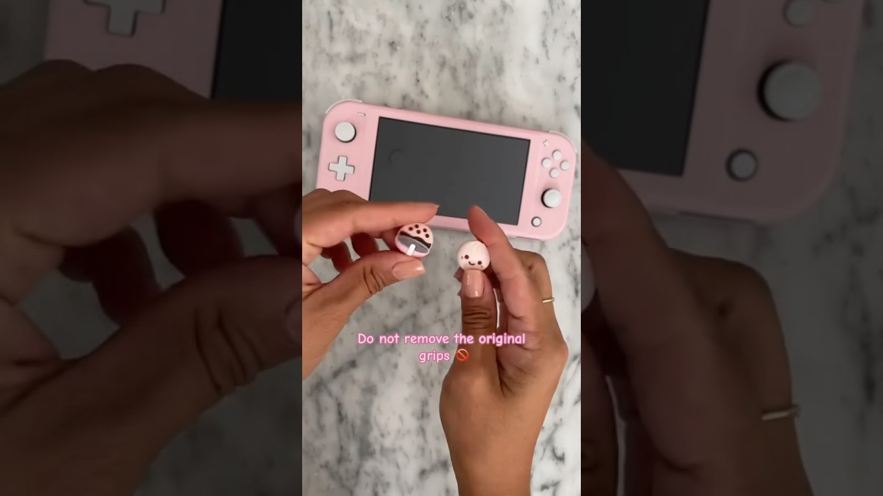 Thumb grips protect your switch’s original grip from wear and tear! It also makes your console cute!