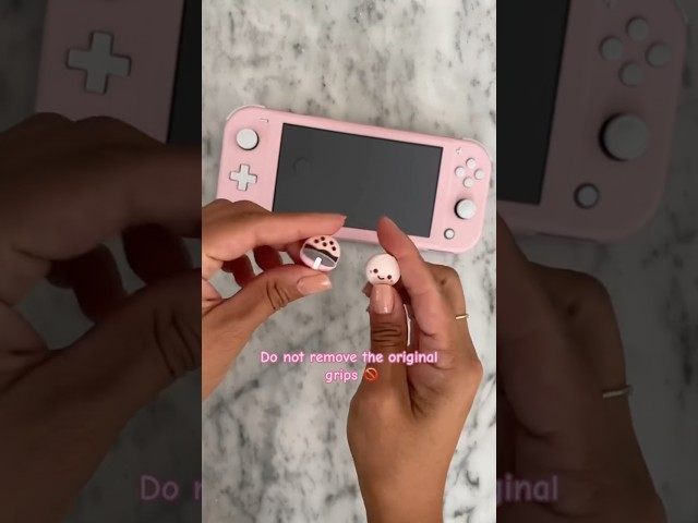 Vídeo relacionado con PlayVital Agarres para Pulgar para Nintendo Switch Joycon, Tapas de Joystick de Silicona, Thumb Grips para Switch/OLED/Lite, Protectores de Thumbstick (Gatito y Cachorro Cosplay-Rosa)