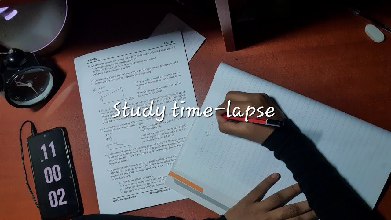 Study Vlog | study time-lapse 03