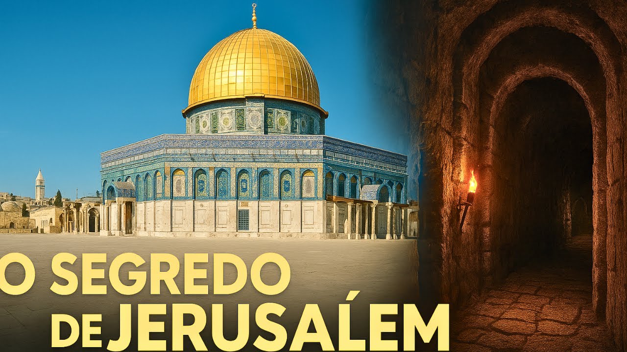 Descubra o Labirinto Subterrâneo Embaixo de Jerusalém!