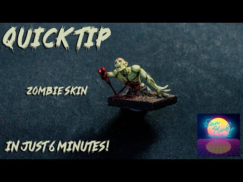 Quick Tip: Green Zombie Skin in 6 Minutes!