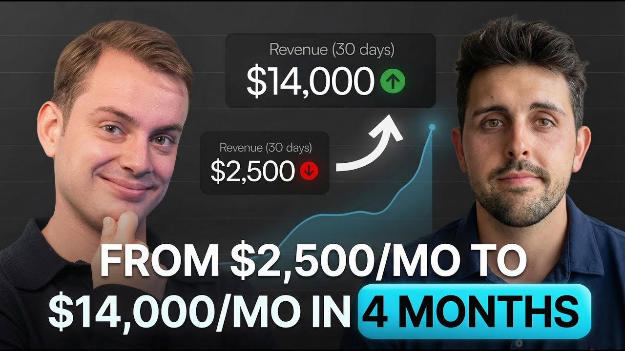 How Thomas Went From $2,500 to $14,000/Month in Just 4 Months