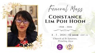 FUNERAL MASS | Constance Lim Poh Hoon
