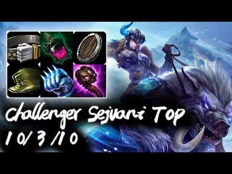 Challenger Sejuani Top vs Fiora | Korea High Elo Replays