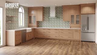 Floor & Decor Custom cabinet style without the custom cost.