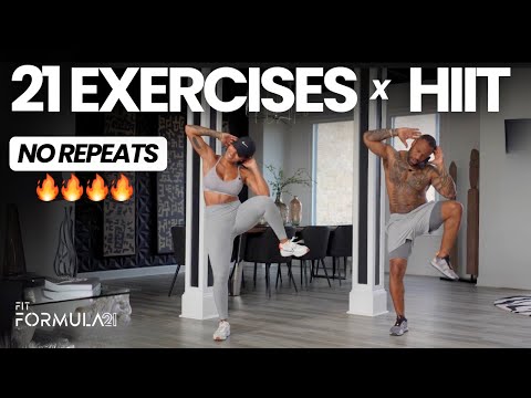 20-Minute Full Body HIIT Workout — 21 Jumping Jack Variations, No Repeats! (No Equipment)