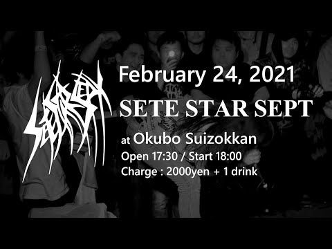 SETE STAR SEPT live in Tokyo, Japan - February 24, 2021