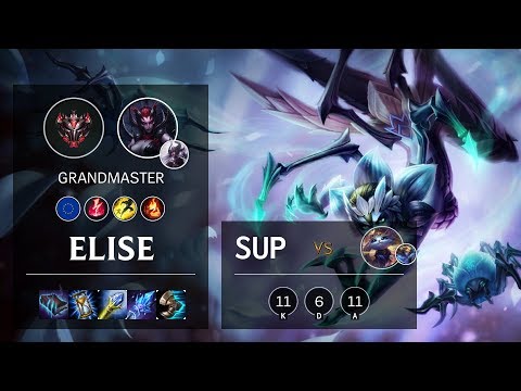 Elise Support vs Yuumi - EUW Grandmaster Patch 10.11