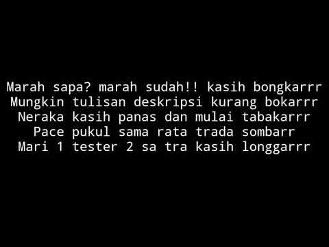 SIMAK - diss balasan NOJI 483 rap untuk SonyBlack & xhaka