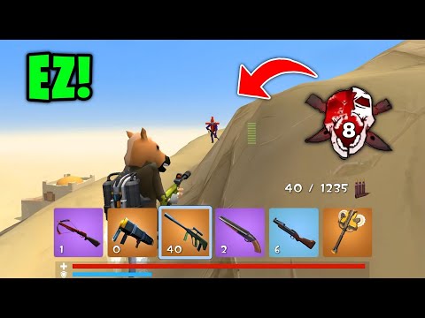 FASTEST SCAR + AUG KILLS! 🔥 Rocket Royale Ultra Smooth Gameplay!