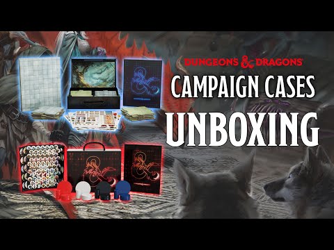 Unboxing Campaign Cases | Dungeons & Dragons