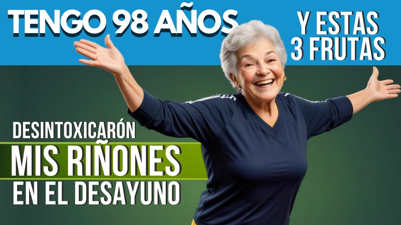 ✅ Come estas 3 FRUTAS En El DESAYUNO Para DESINTOXICAR tus RIÑONES  🌱