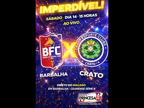 Campeonato Cearense: Barbalha vs Crato 14/03/2026 #ceará #futebolcearense