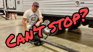 How to adjust electric trailer brakes