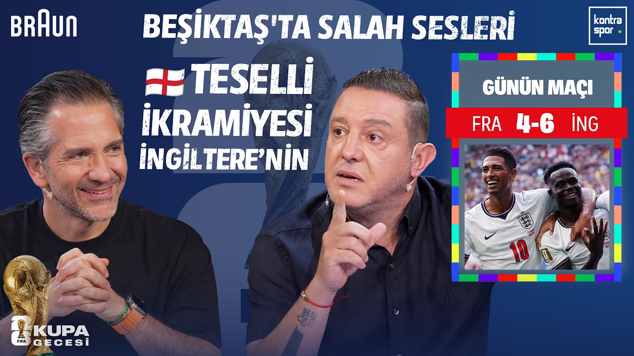 🔴 CANLI | Fransa - İngiltere Üçüncülük Maçı | Nihat Kahveci, Nebil Evren | Kupa Gecesi #32