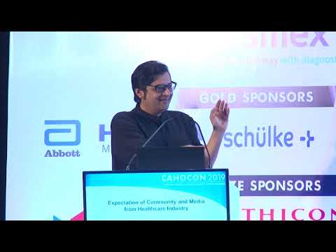 CAHOCON 2019 : Expectation of community and media from Healthcare industry- Mr. Arnab Goswami