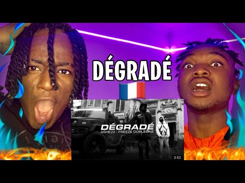 ASHE 22 feat. Freeze Corleone 667 - DÉGRADÉ | REACTION