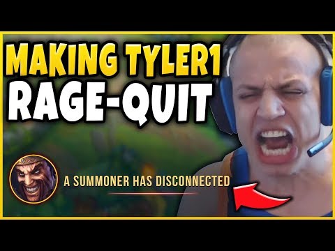 I LITERALLY MADE TYLER1 RAGE-QUIT IN CHALLENGER (NOT CLICKBAIT) FT. SHIPTHUR - League of Legends