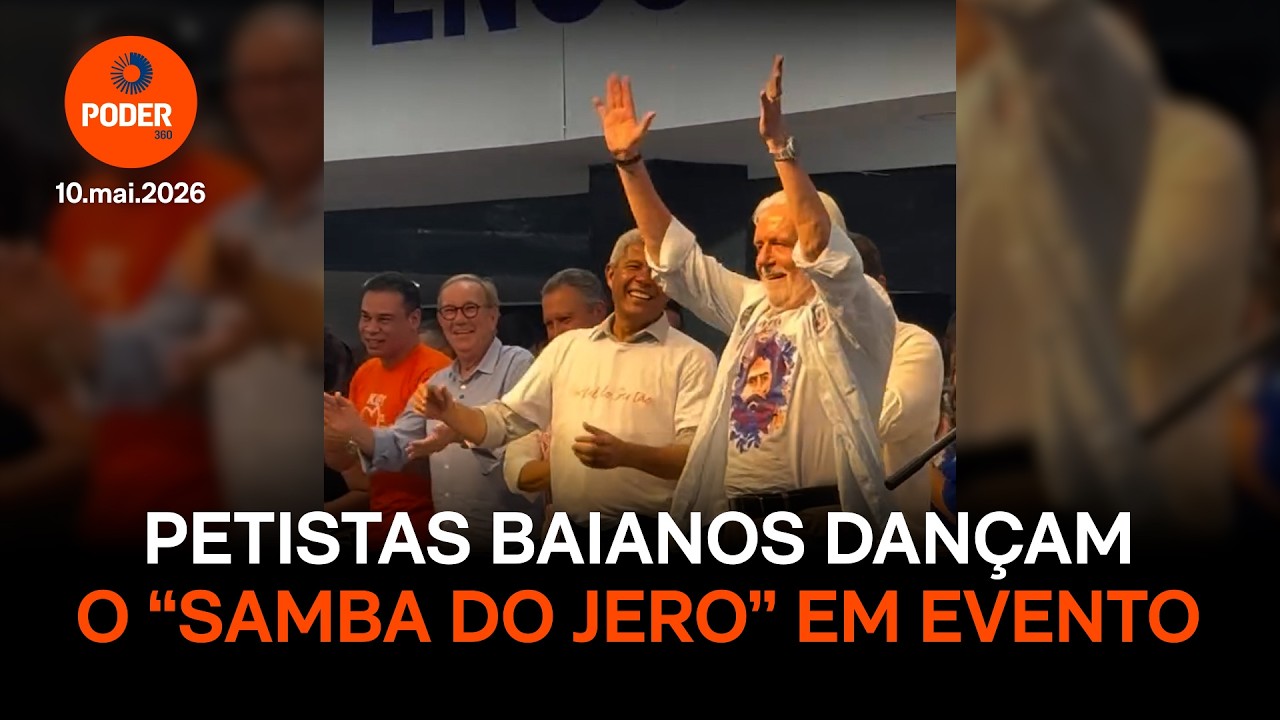 Petistas baianos dançam o “Samba do Jero” em evento político